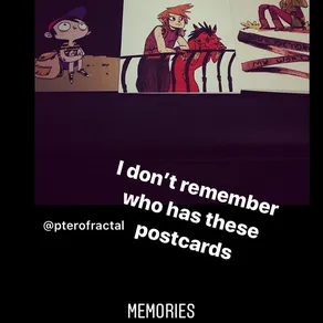 I don't remember who has these postcards I don't remember who has these postcards