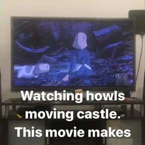 Watching howls moving castle. This movie makes zero sense