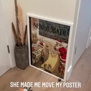 SHE MADE ME MOVE MY POSTER