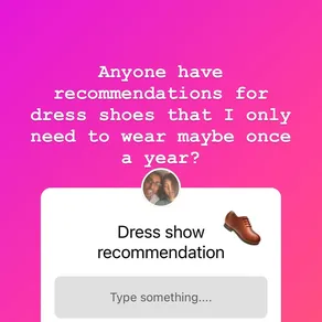 Anyone have recommendations for dress shoes that I only need to wear maybe once a year? I hate formal wear 😭