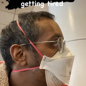 This mask is nice but after wearing it for 18 hours I am getting tired
