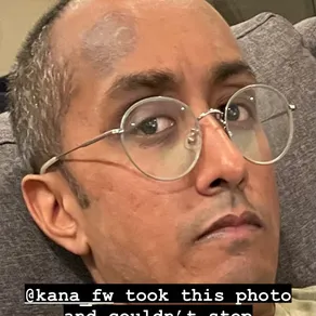 @kana_fw took this photo and couldn't stop laughing