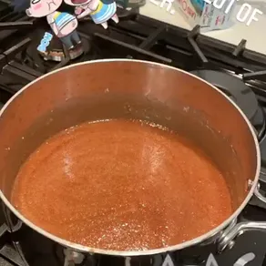 CARAMEL NEEDS A LOT OF BUTTER.