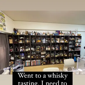 Went to a whisky tasting. I need to replicate this in my apartment